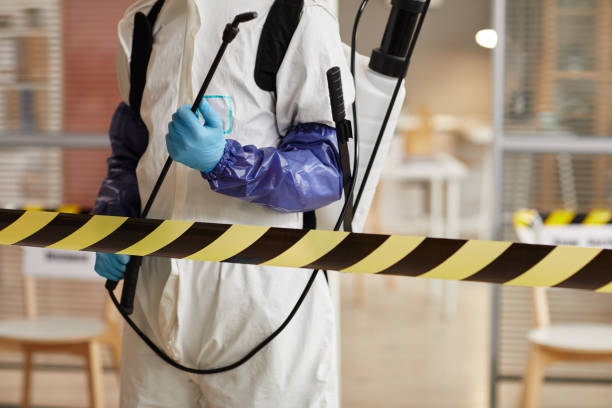 Professional Biohazard technician working in Fort Lee, VA